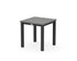 POLYWOOD Main Street 18" Side Table in Black / Slate Grey