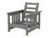 POLYWOOD Club Mission Chair Frame in Slate Grey