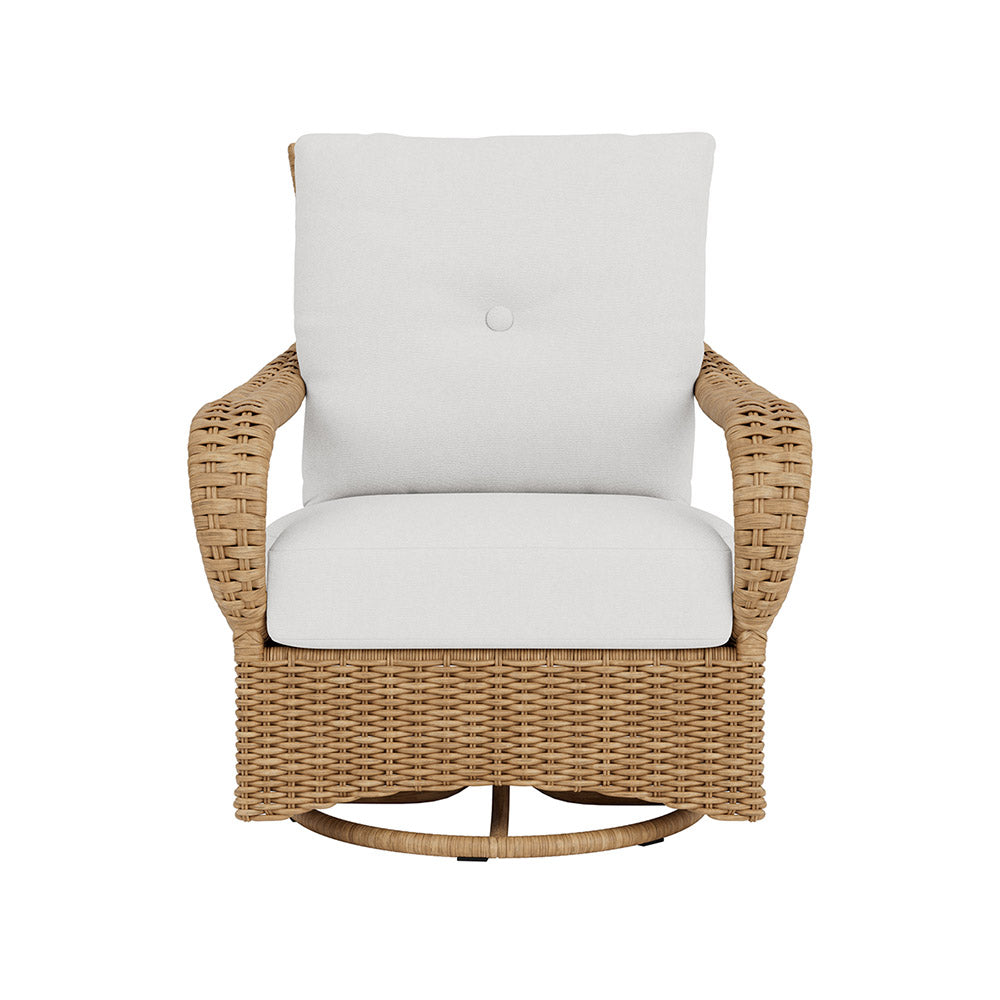 Lloyd Flanders Magnolia Swivel Glider Lounge Chair, lifestyle photo 2