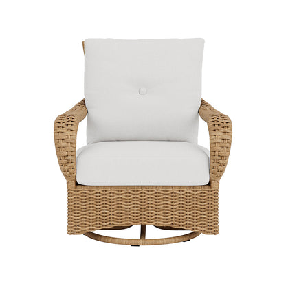 Lloyd Flanders Magnolia Swivel Glider Lounge Chair, lifestyle photo 2