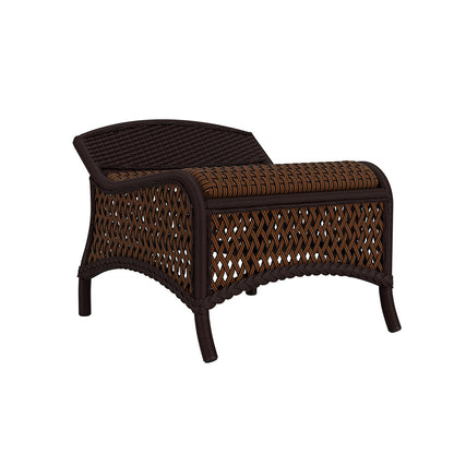 Lloyd Flanders Grand Traverse Ottoman, lifestyle photo 1