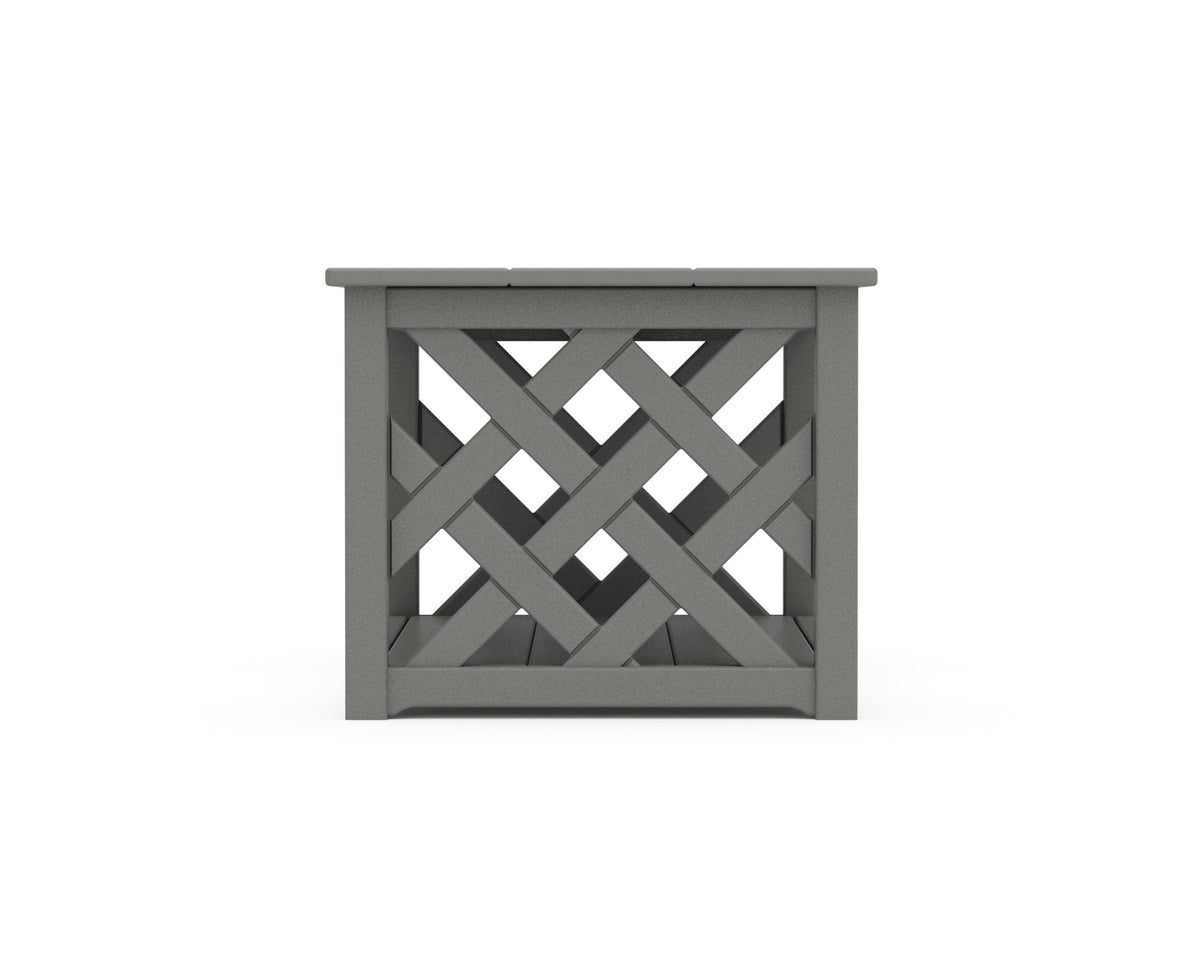 POLYWOOD Wovendale Coffee Table angle view