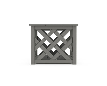 POLYWOOD Wovendale Coffee Table angle view