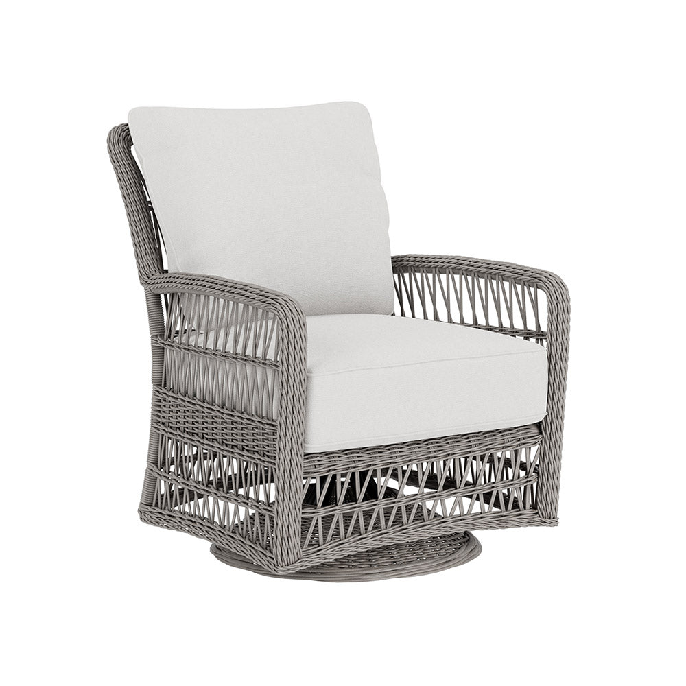 Lloyd Flanders Mackinac Swivel Glider Lounge Chair, lifestyle photo 1