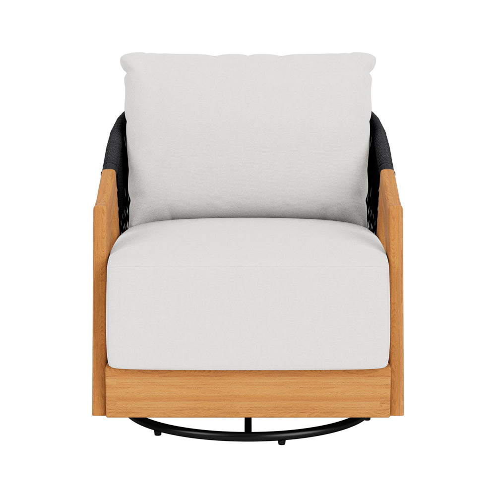 Lloyd Flanders Alpine Swivel Lounge Chair, lifestyle photo 2