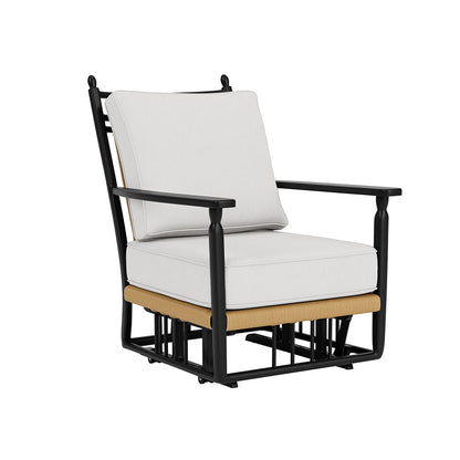 Lloyd Flanders Low Country Glider Lounge Chair, lifestyle photo 1