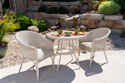 Lloyd Flanders All Seasons Dining Armchair with Padded Seat, lifestyle photo 3