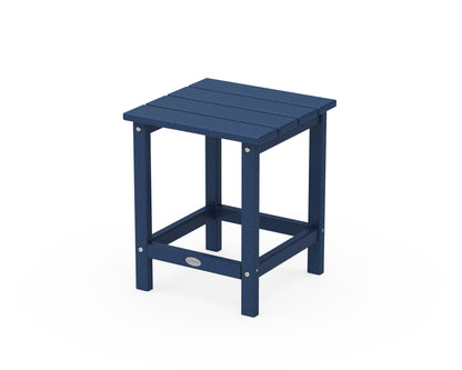 POLYWOOD Long Island 18" Side Table in Navy