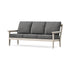 POLYWOOD Cottage Deep Seating Sofa in Sand / Ash Charcoal