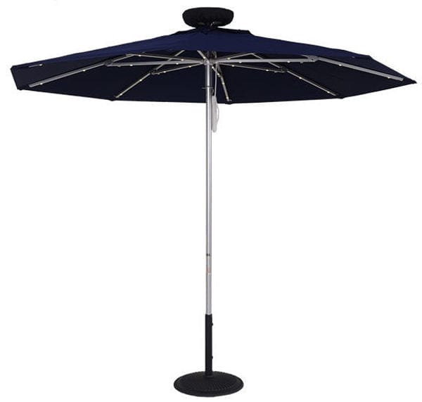 7.5 solar patio umbrella 7.5' Commercial Solar Umbrella