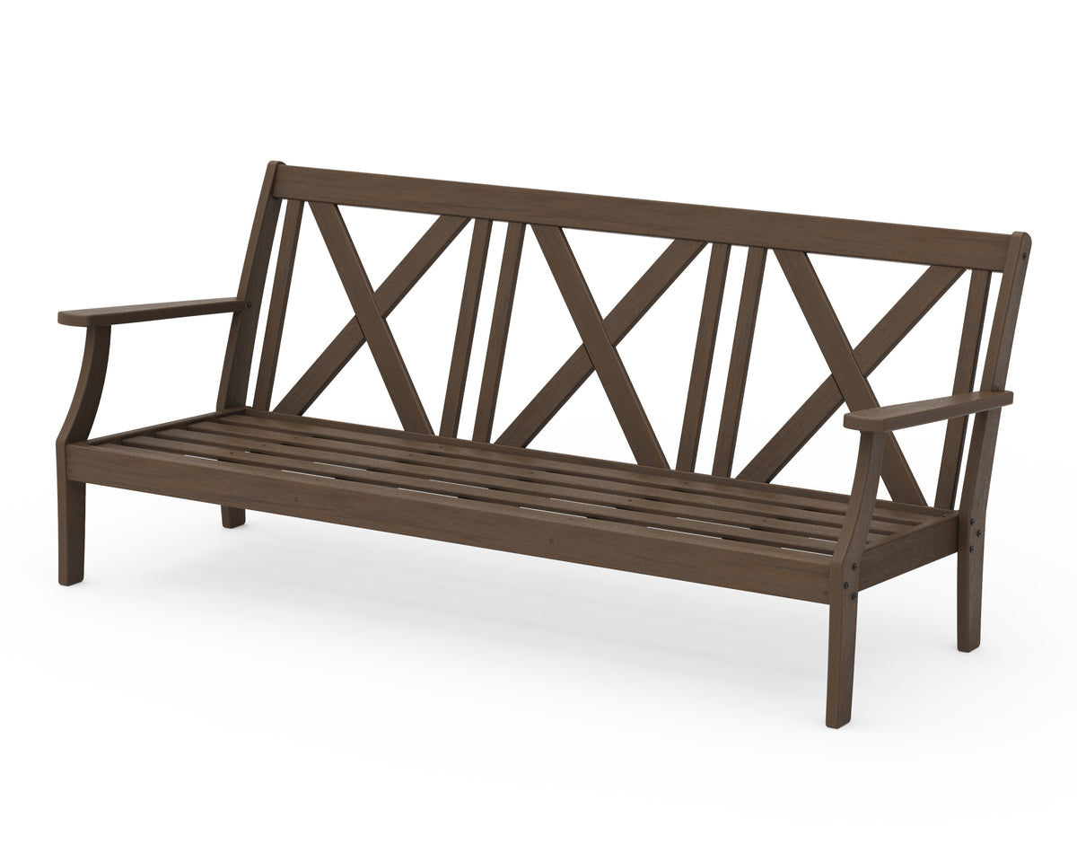 POLYWOOD Braxton Deep Seating Sofa Frame in Kona