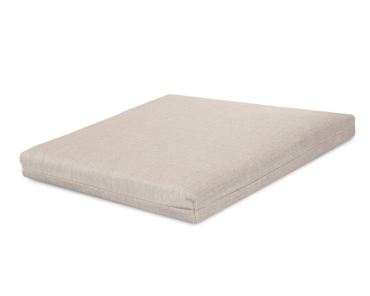 POLYWOOD South Beach Seat Cushion - 17"D x 20"W x 2.5"H in Cast Ash