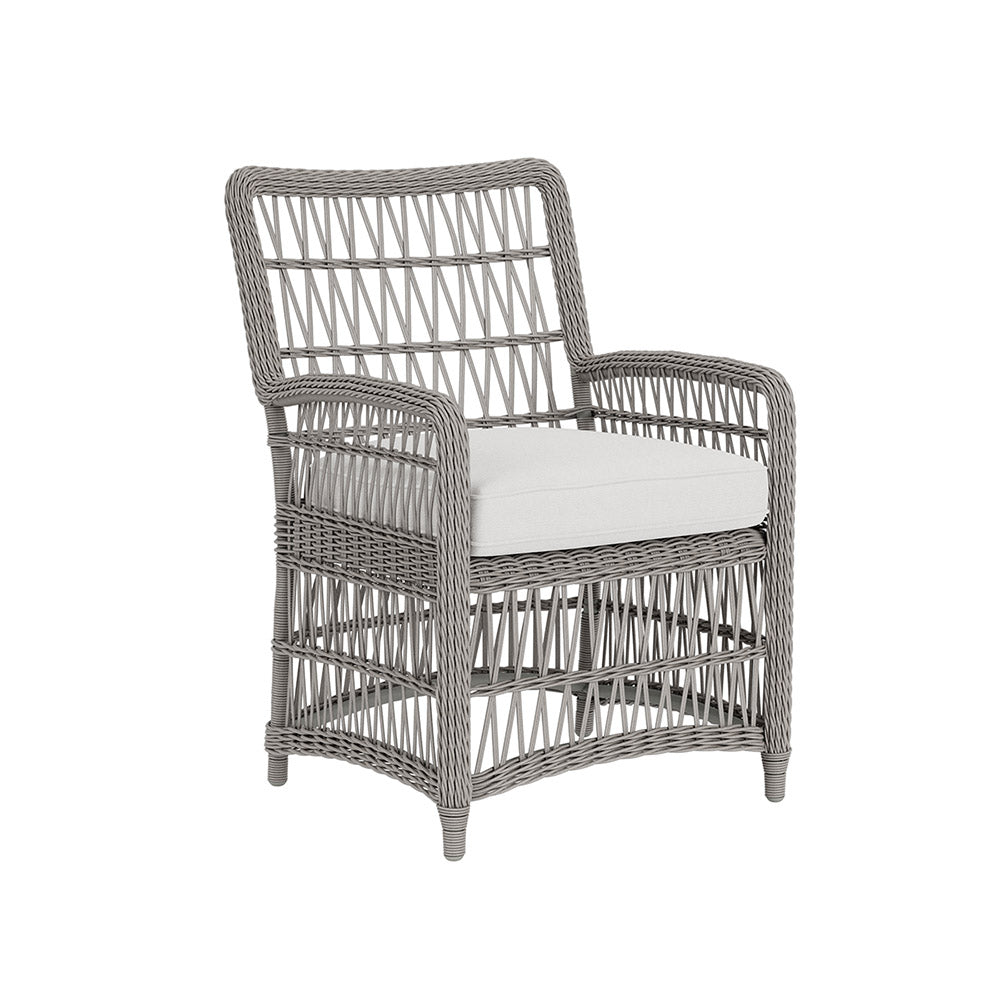 Lloyd Flanders Mackinac Dining Armchair, lifestyle photo 1