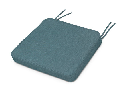 POLYWOOD Chinoiserie Arm Chair Seat Cushion in Ocean Teal