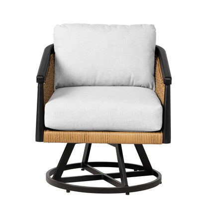 Lloyd Flanders Galloway Swivel Lounge Chair, lifestyle photo 2