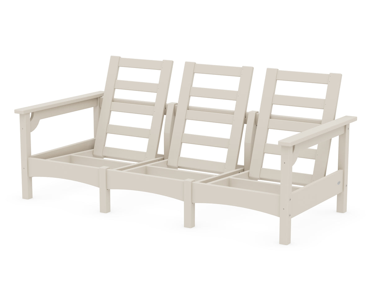 POLYWOOD Club Sofa Frame in Sand