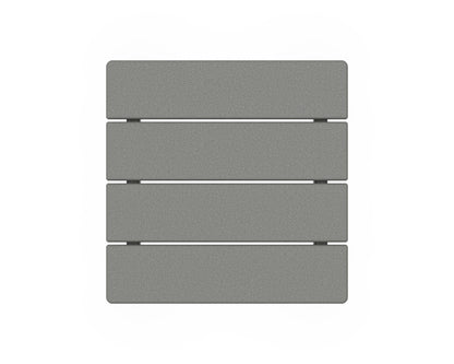 Second alternate view of the POLYWOOD Lakeside End Table in Slate Grey