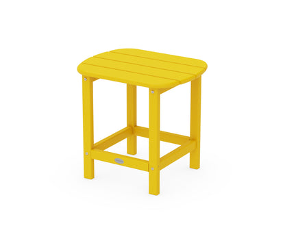 POLYWOOD South Beach 18" Side Table in Lemon