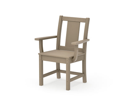POLYWOOD Prairie Dining Arm Chair in Vintage Sahara