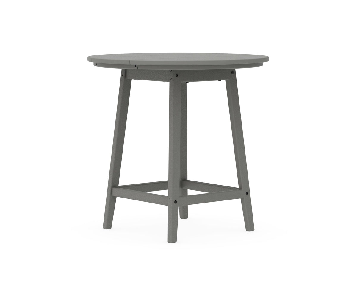 POLYWOOD Studio 30" Round Bistro Table angle view