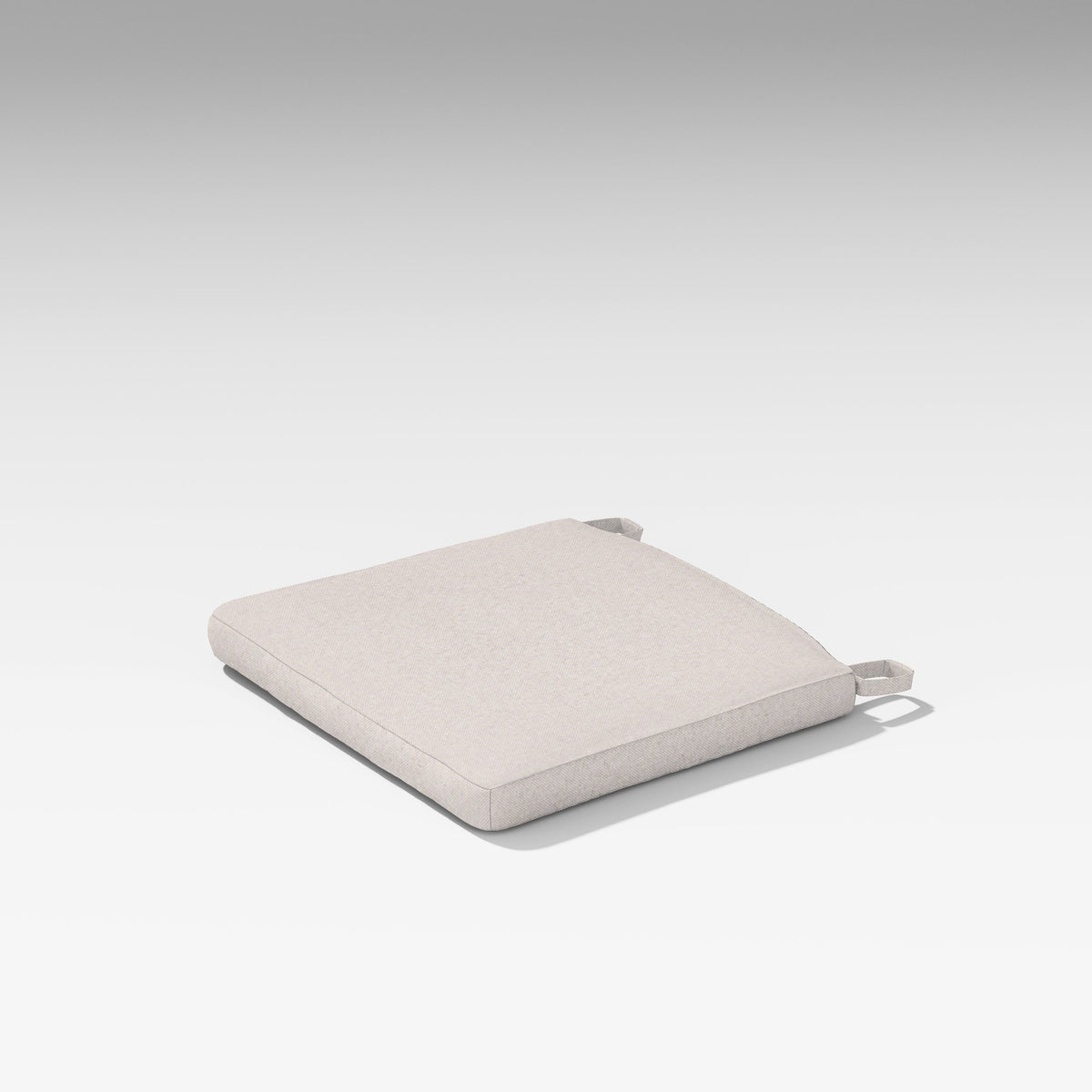 POLYWOOD Estate Dining Seat Pad in Dune Burlap