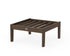 POLYWOOD Braxton Deep Seating Ottoman Frame in Kona