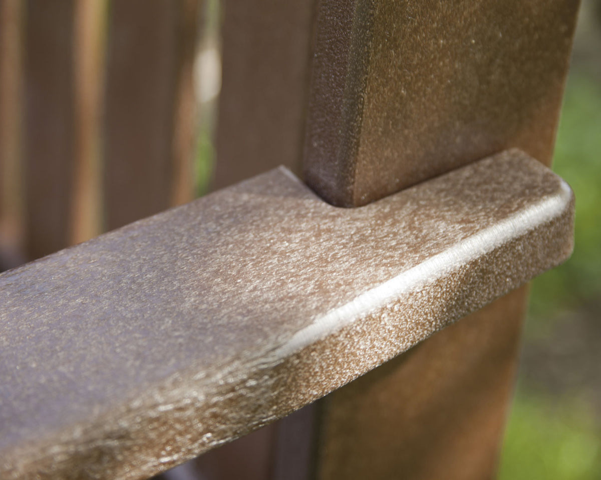 Detail view of the POLYWOOD Vineyard 3-Piece Garden Chair Set