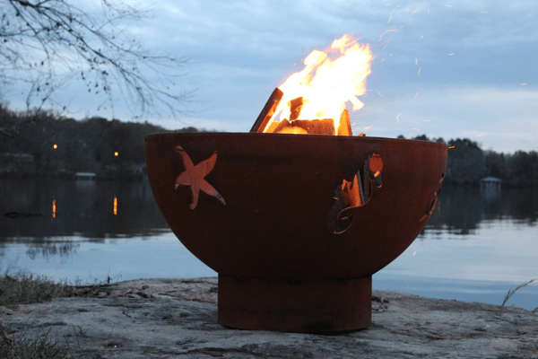 Sea Creatures Fire Pit - Casual Furniture World