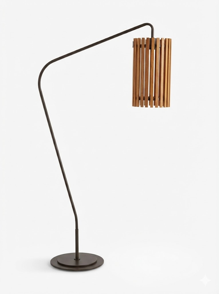 Alu Floor Solar Lamp Stand