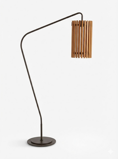Alu Floor Solar Lamp Stand
