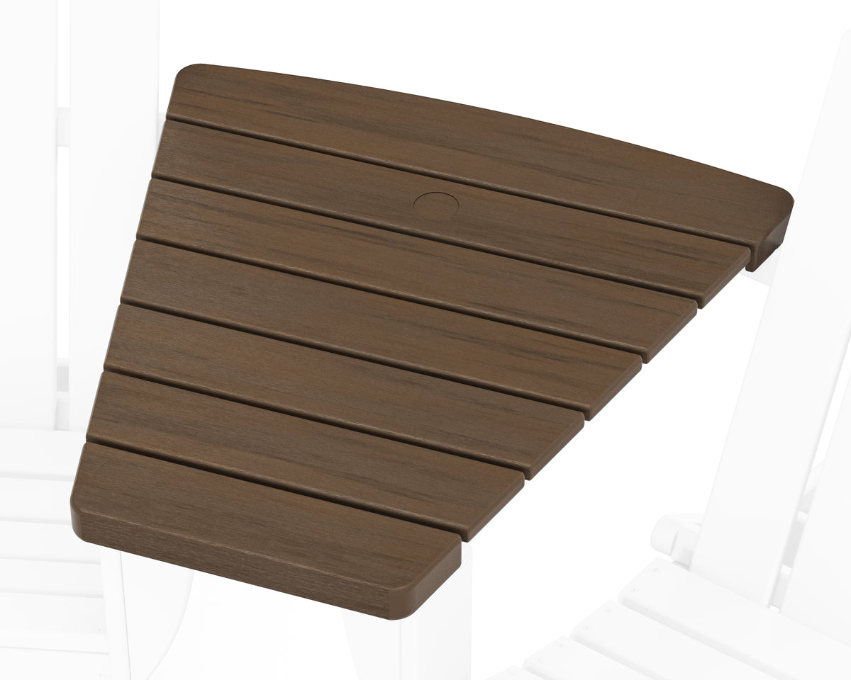 POLYWOOD Classic Series Angled Adirondack Connecting Table in Kona