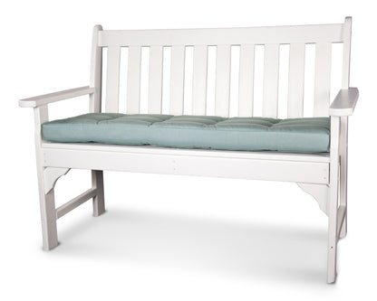 POLYWOOD Ateeva Luxe 43" x 14" Outdoor Bench and Swing Cushion in Spa