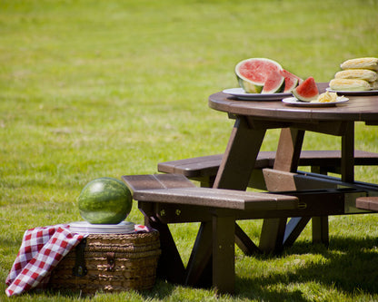 POLYWOOD Park 53" Octagon Table lifestyle