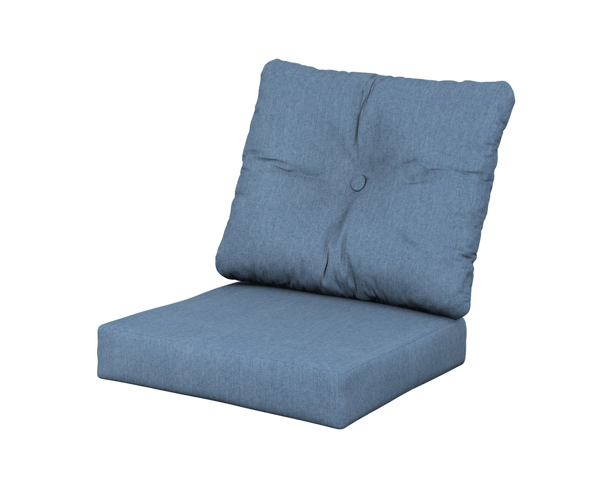 POLYWOOD Prescott Seat/Back Cushions in Sky Blue