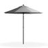 Frankford Umbrellas Patio Umbrella Black / Cadet Grey Monterey 9&