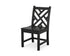 POLYWOOD Chippendale Dining Side Chair in Black