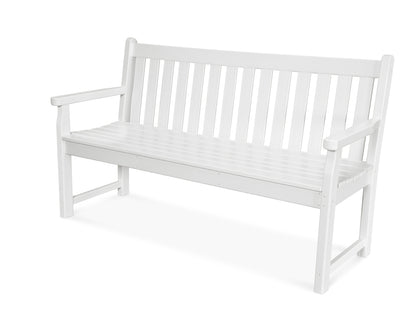 POLYWOOD Traditional Garden 60" Bench in White
