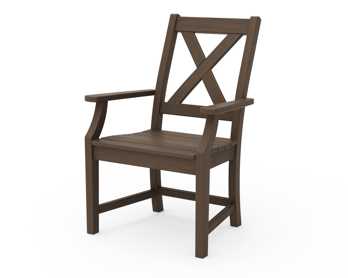 POLYWOOD Braxton Dining Arm Chair in Kona