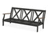 POLYWOOD Braxton Deep Seating Sofa Frame in Black / Kona