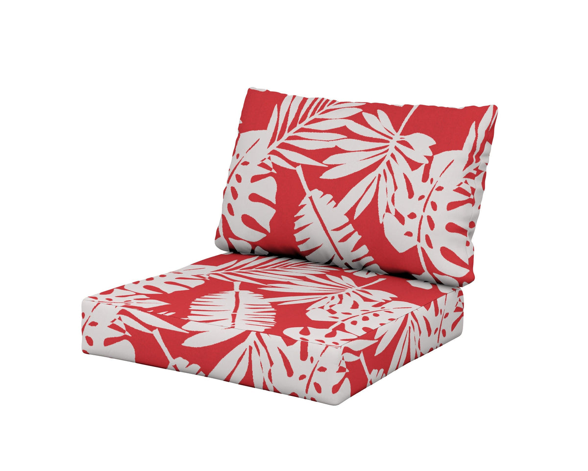 POLYWOOD Modular Cushion in Leaf Crimson