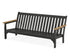 POLYWOOD Vineyard Sofa Frame in Black / Natural