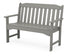 POLYWOOD Country Living 48" Garden Bench in Slate Grey
