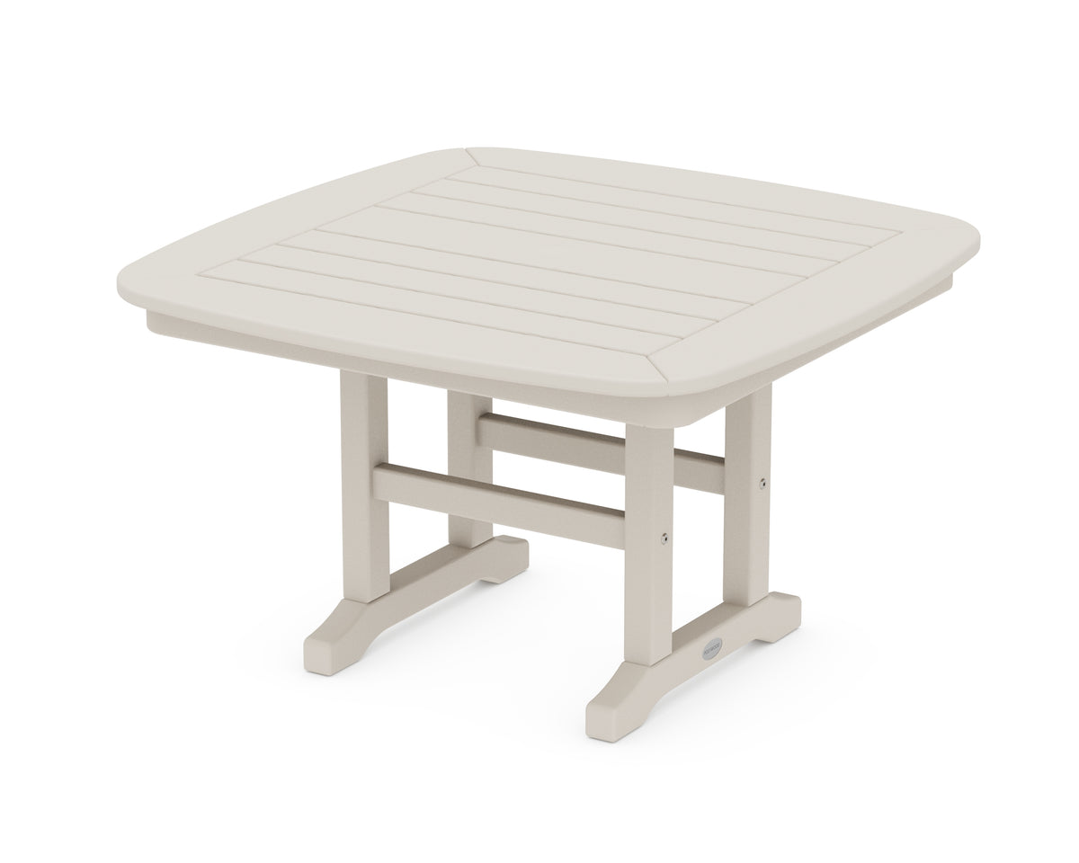 POLYWOOD Nautical 31" Conversation Table in Sand