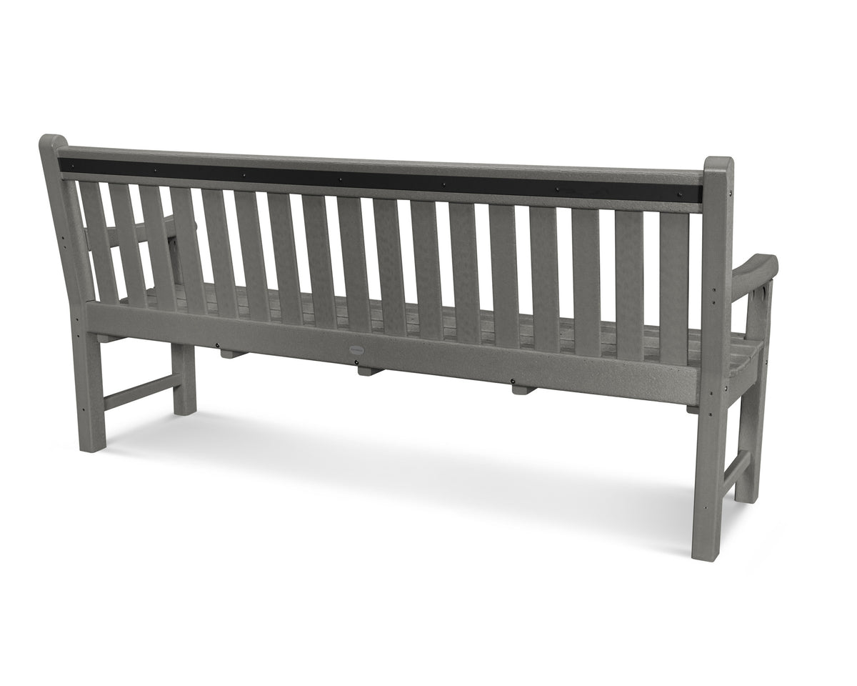 POLYWOOD Rockford 72" Bench angle view