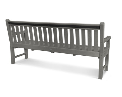POLYWOOD Rockford 72" Bench angle view