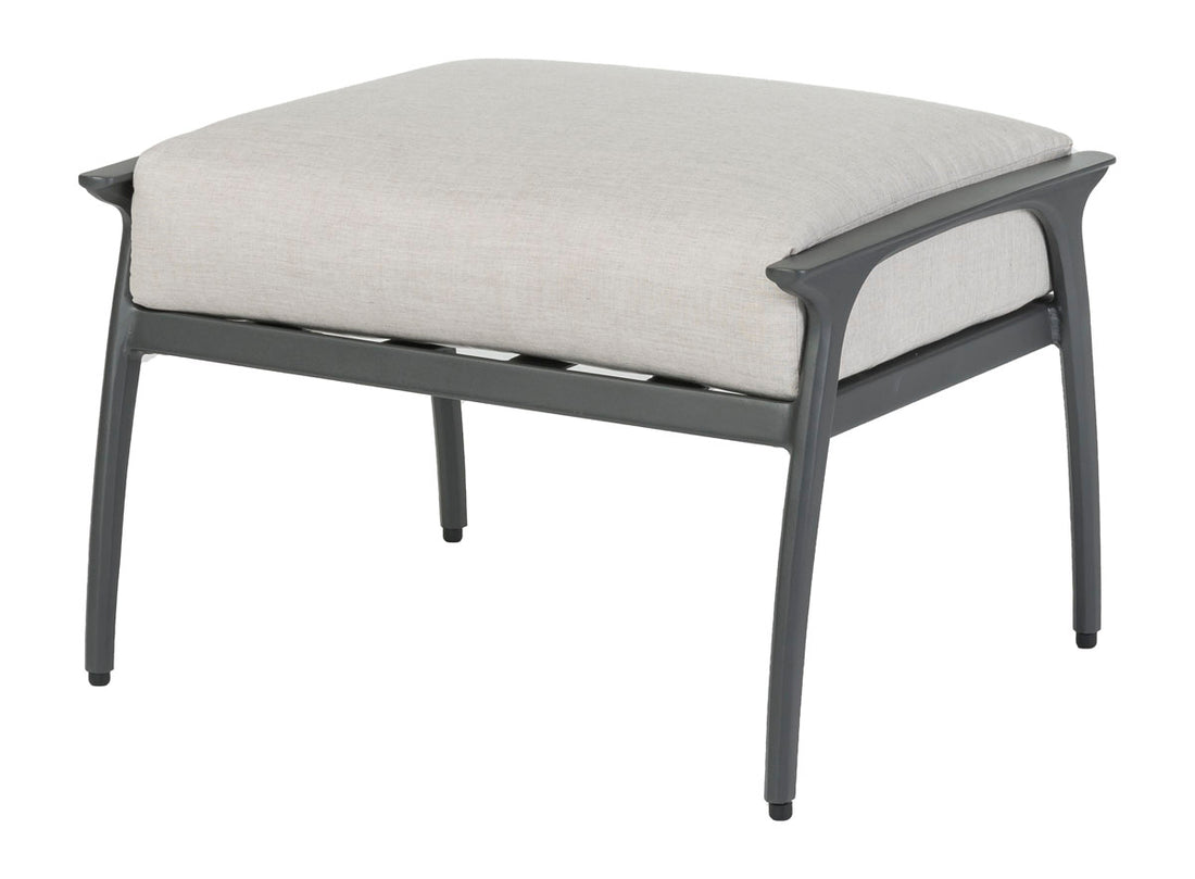 Gensun Amari Cushion Ottoman in Carbon