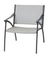 Gensun Amari Woven Lounge Chair in Carbon