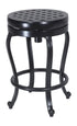 Gensun Backless Swivel Balcony Stool in Midnight Gold