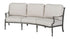 Gensun Bel Air Curved Sofa in Midnight Gold