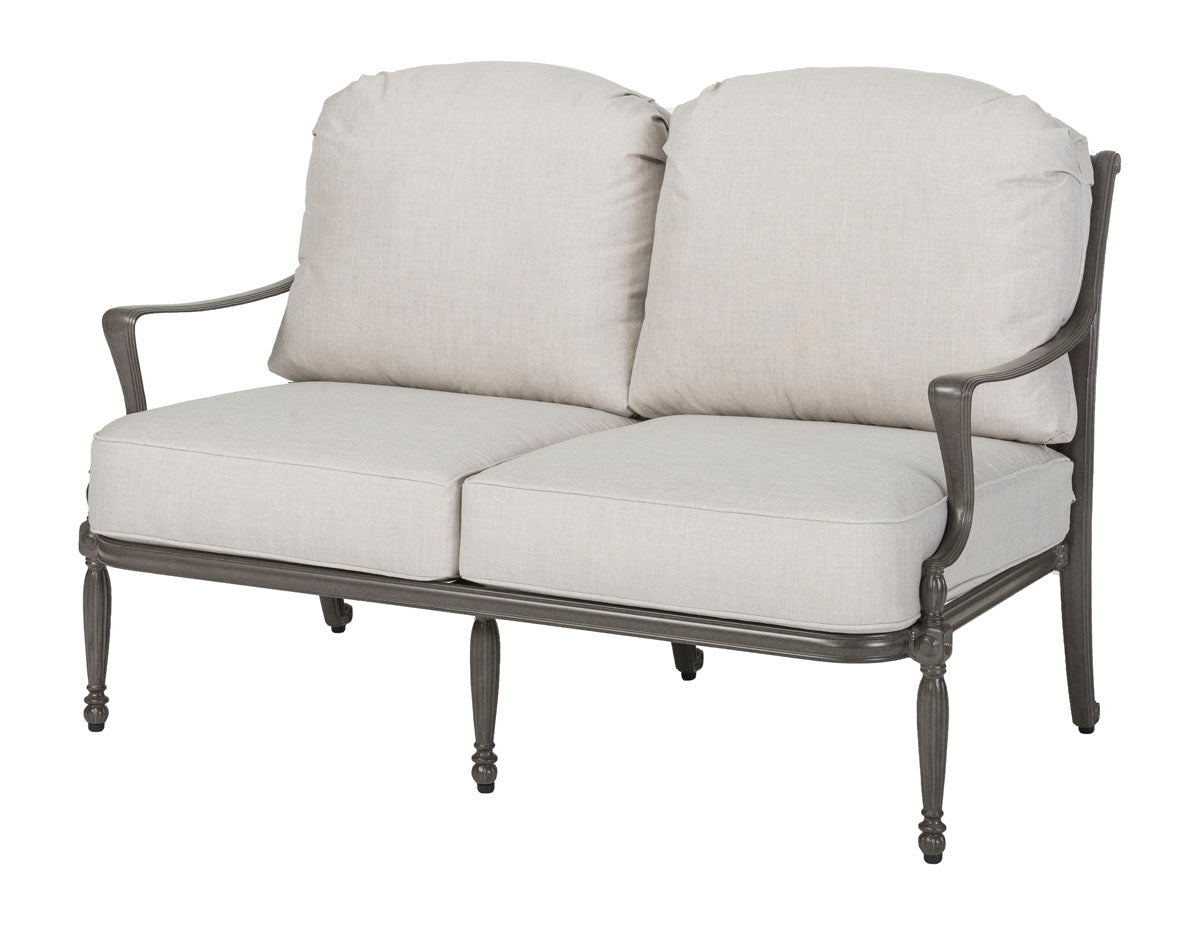 Gensun Bel Air Loveseat in Midnight Gold